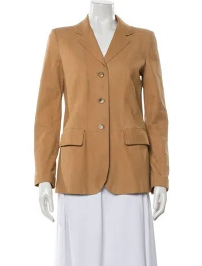 Pre-owned Giorgio Armani Vintage 2000's Blazer In Neutral