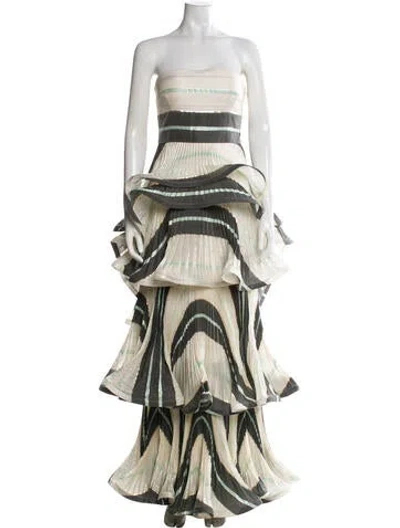 Pre-owned Giorgio Armani Vintage 2007 Skirt Set In Gray