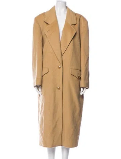 Pre-owned Giorgio Armani Vintage Late 1980's - Early 1990's Peacoat In Neutral