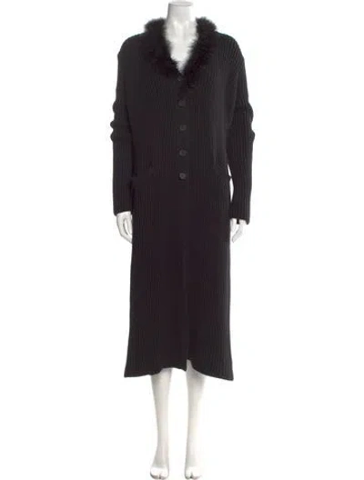Pre-owned Giorgio Armani Vintage Late 1990's - Early 2000's Sweater In Black