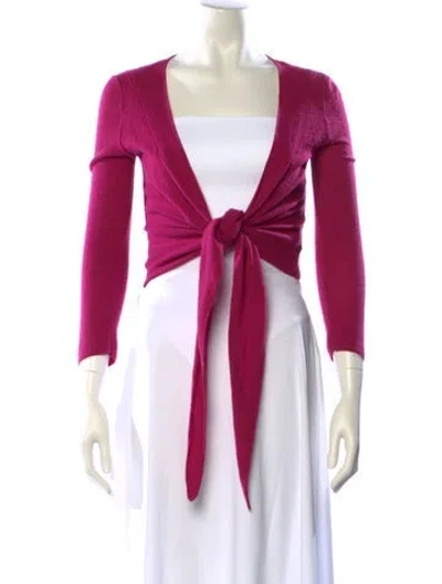 Pre-owned Giorgio Armani Vintage Late 1990's - Early 2000's Sweater In Pink