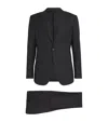Giorgio Armani Virgin Wool 2-piece Suit In Black