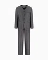 Giorgio Armani Virgin Wool And Silk Single-breasted Suit