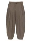 Giorgio Armani Brown Pants In Green
