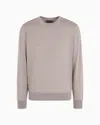 Giorgio Armani Virgin-wool, Crew-neck Jumper In Black