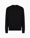 Giorgio Armani Virgin-wool Jumper In Black