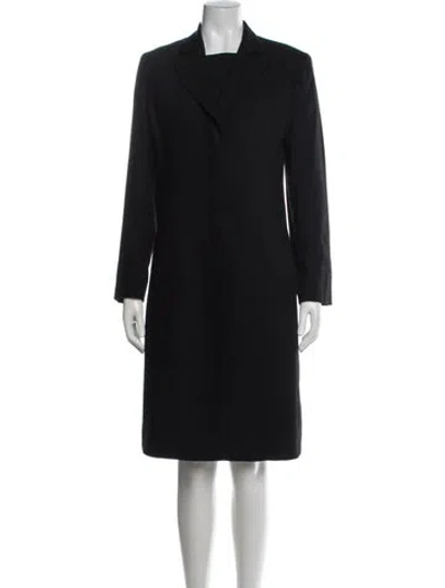Pre-owned Giorgio Armani Virgin Wool Dress Set In Black