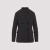 Giorgio Armani Virgin Wool Jacket In Black