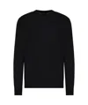 Giorgio Armani Virgin-wool Jumper In Black