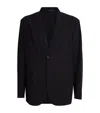 GIORGIO ARMANI VIRGIN WOOL SINGLE-BREASTED BLAZER