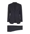 Giorgio Armani Virgin Wool 2-piece Suit In Blue