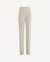 Giorgio Armani High Waist Slim Fit Trousers With Seam Detailing In Gray