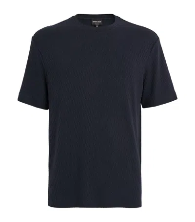 Giorgio Armani Viscose-cashmere T-shirt
