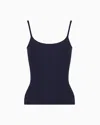 Giorgio Armani Viscose Ottoman Top In Grey
