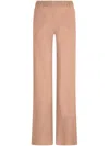 Giorgio Armani Mulberry-silk Palazzo Pants In Red