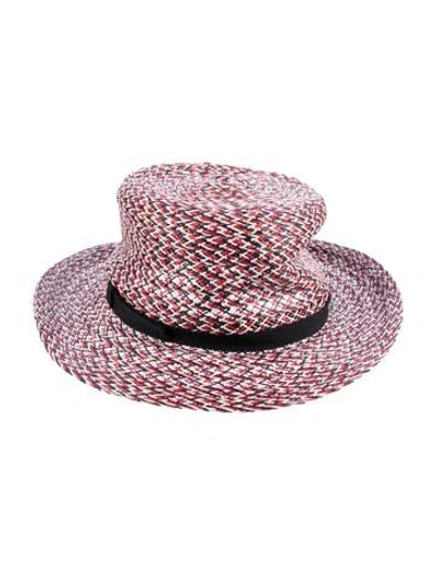 Pre-owned Giorgio Armani Viscose Sun Hat In Multi