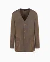 Giorgio Armani Viscose Twill Single-breasted Jacket