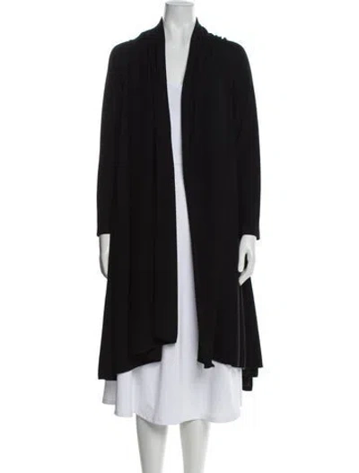 Pre-owned Giorgio Armani V-neck Sweater In Black