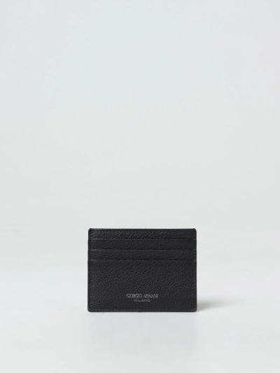 Giorgio Armani Wallet  Men Color Black