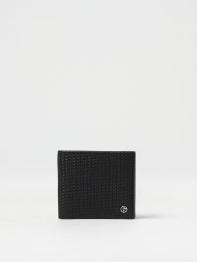 GIORGIO ARMANI WALLET GIORGIO ARMANI MEN COLOR BLACK,G71561002
