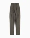 Giorgio Armani Pleat Detailing Trousers