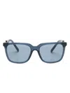 Giorgio Armani Wayfarer-frame Sunglasses In Blue