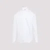 Giorgio Armani Shirt Cotton Button-down Collar In White