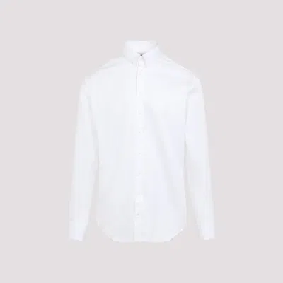 Giorgio Armani White Classic Collar Shirt