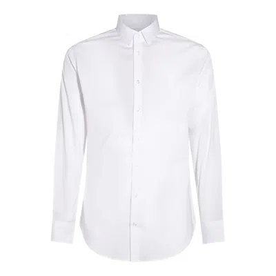 Giorgio Armani White Cotton Shirt