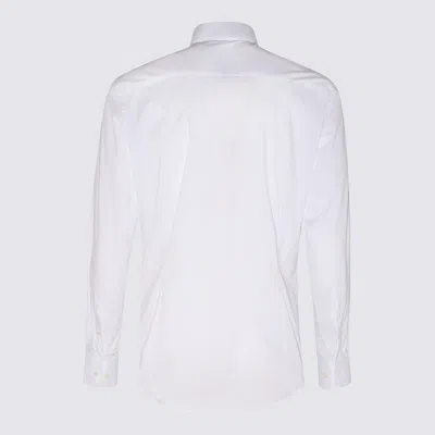 Giorgio Armani 无领长袖衬衫 In White