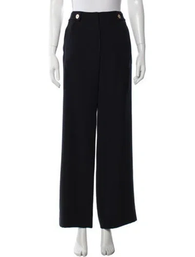 Pre-owned Giorgio Armani Wide Leg Pants In Blue