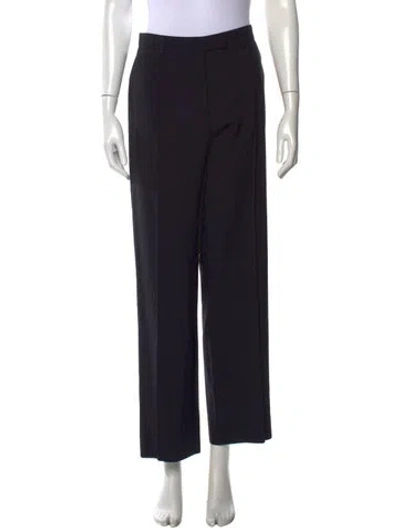 Pre-owned Giorgio Armani Wide Leg Pants In Blue