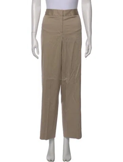 Pre-owned Giorgio Armani Wide Leg Pants In Neutral