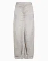 Giorgio Armani Micro Modal Double Jersey Blouson In Grey