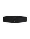 Giorgio Armani Woman Belt Black Size 32 Acetate In Black