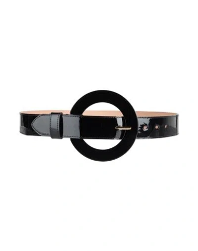 Giorgio Armani Woman Belt Black Size 34 Calfskin