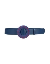 Giorgio Armani Woman Belt Blue Size 34 Calfskin