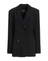 Giorgio Armani Woman Blazer Black Size 2 Viscose, Elastane
