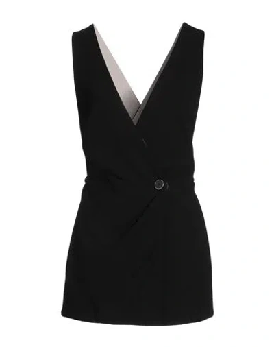 Giorgio Armani Woman Blazer Black Size 6 Virgin Wool, Elastane