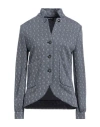 Giorgio Armani Woman Blazer Navy Size 12 Viscose, Polyamide In Navy Blue