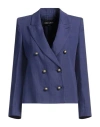 Giorgio Armani Woman Blazer Navy Size 6 Linen