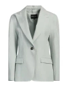 Giorgio Armani Woman Blazer Sage Green Size 8 Linen