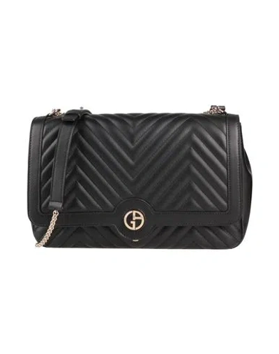 Giorgio Armani Woman Cross-body Bag Black Size - Lambskin