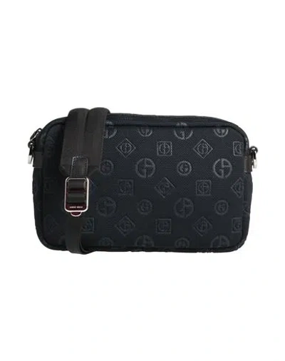 Giorgio Armani Woman Cross-body Bag Black Size - Textile Fibers