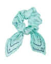 Giorgio Armani Woman Hair Accessory Light Green Size - Silk