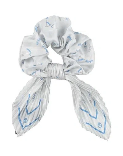 Giorgio Armani Woman Hair Accessory Light Grey Size - Silk