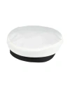 Giorgio Armani Woman Hat Ivory Size 7 ⅛ Virgin Wool In White