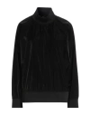 Giorgio Armani Woman Jacket Black Size 12 Polyamide, Polyester, Elastane In Black