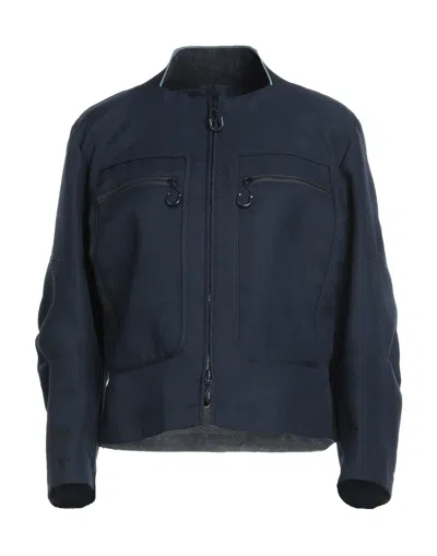 Giorgio Armani Jackets In Navy Blue
