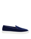 Giorgio Armani Woman Loafers Dark Purple Size 8 Viscose, Cupro In Purple